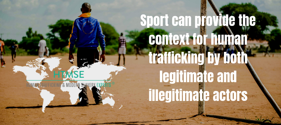 Sport can provide the context for human trafficking